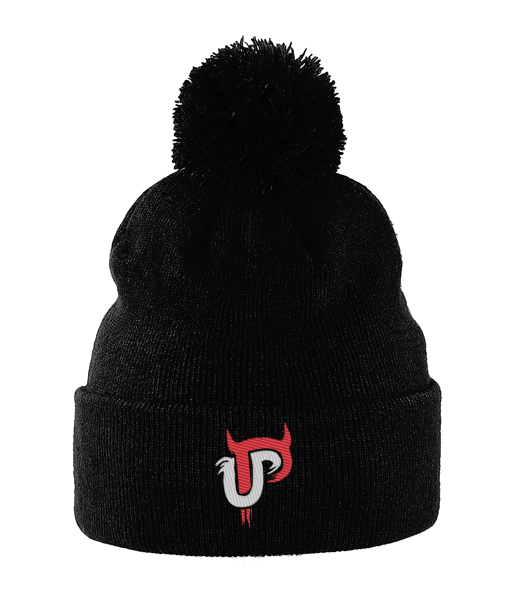 UPTV LOGO | WINTER HAT WITH BOBBLE