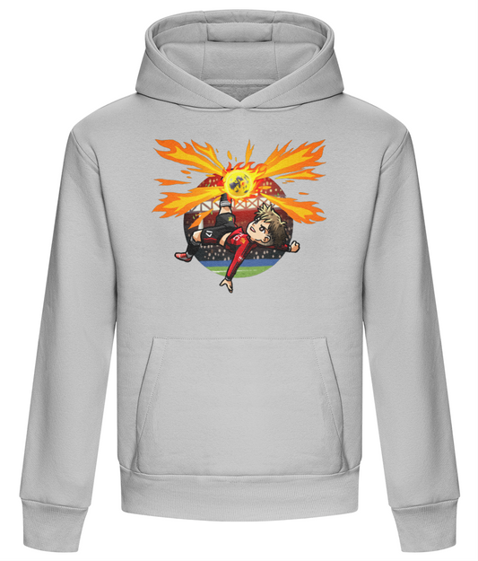 BOLA DU FUEGO | ADULT HOODIE | HEATHER GREY