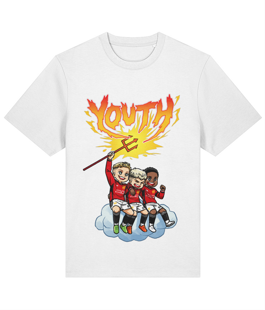 YOUTH. COURAGE. SUCCESS. | ADULT TEE | WHITE