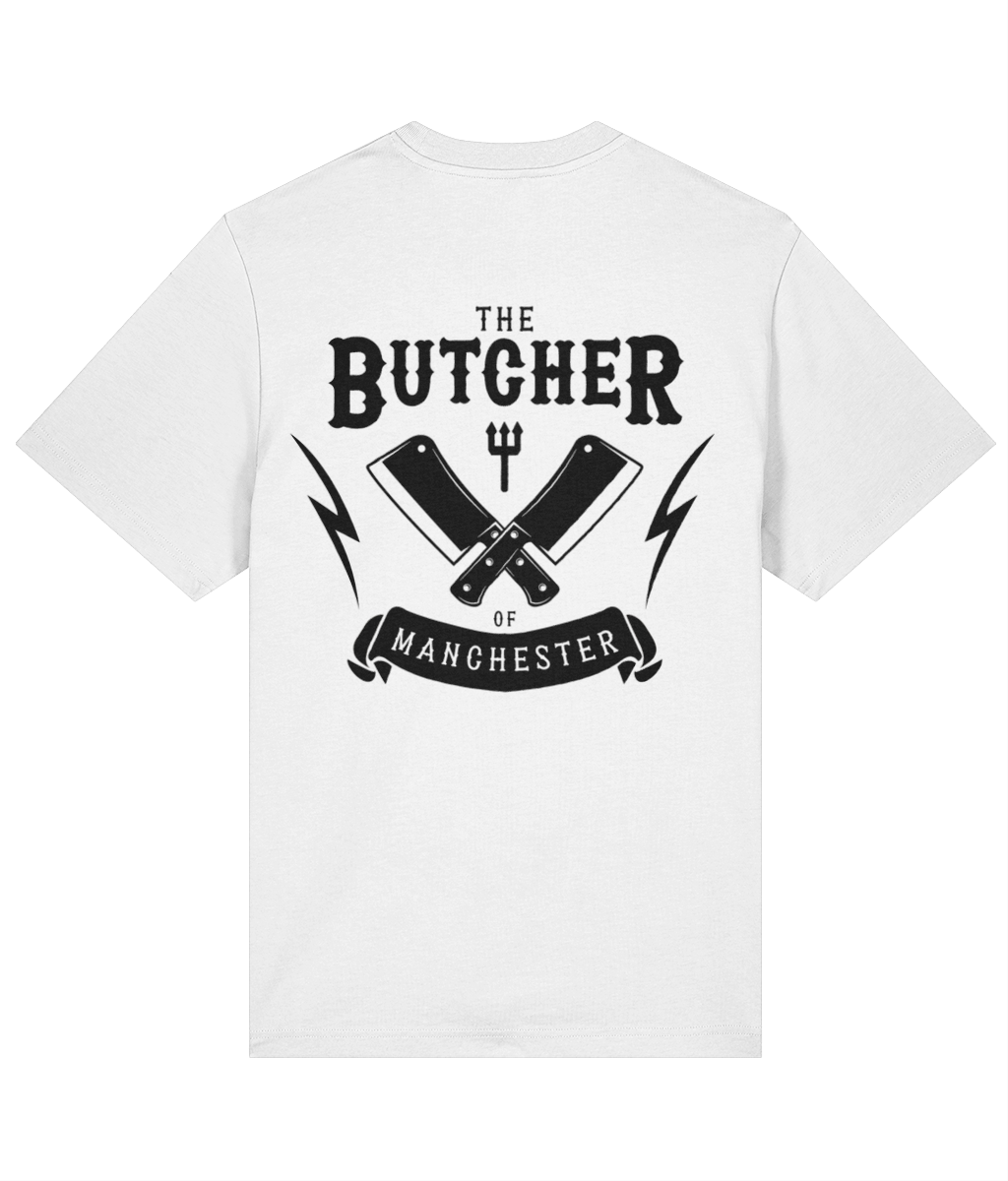 BUTCHER OF MANCHESTER | ADULT TEE | DARK CREST