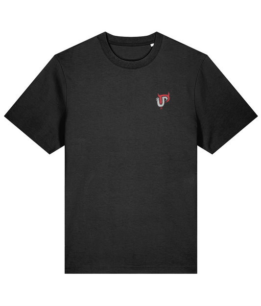 UPTV LOGO | ADULT TEE | BLACK | EMBROIDERED