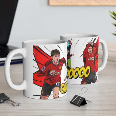 Garnacho Poster & Mug Bundle