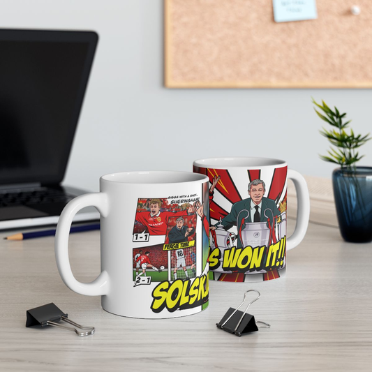 "AND SOLSKJAER HAS WON IT!" | MUG