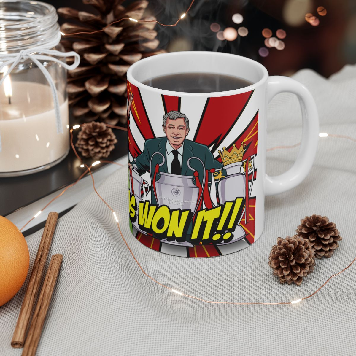 "AND SOLSKJAER HAS WON IT!" | MUG