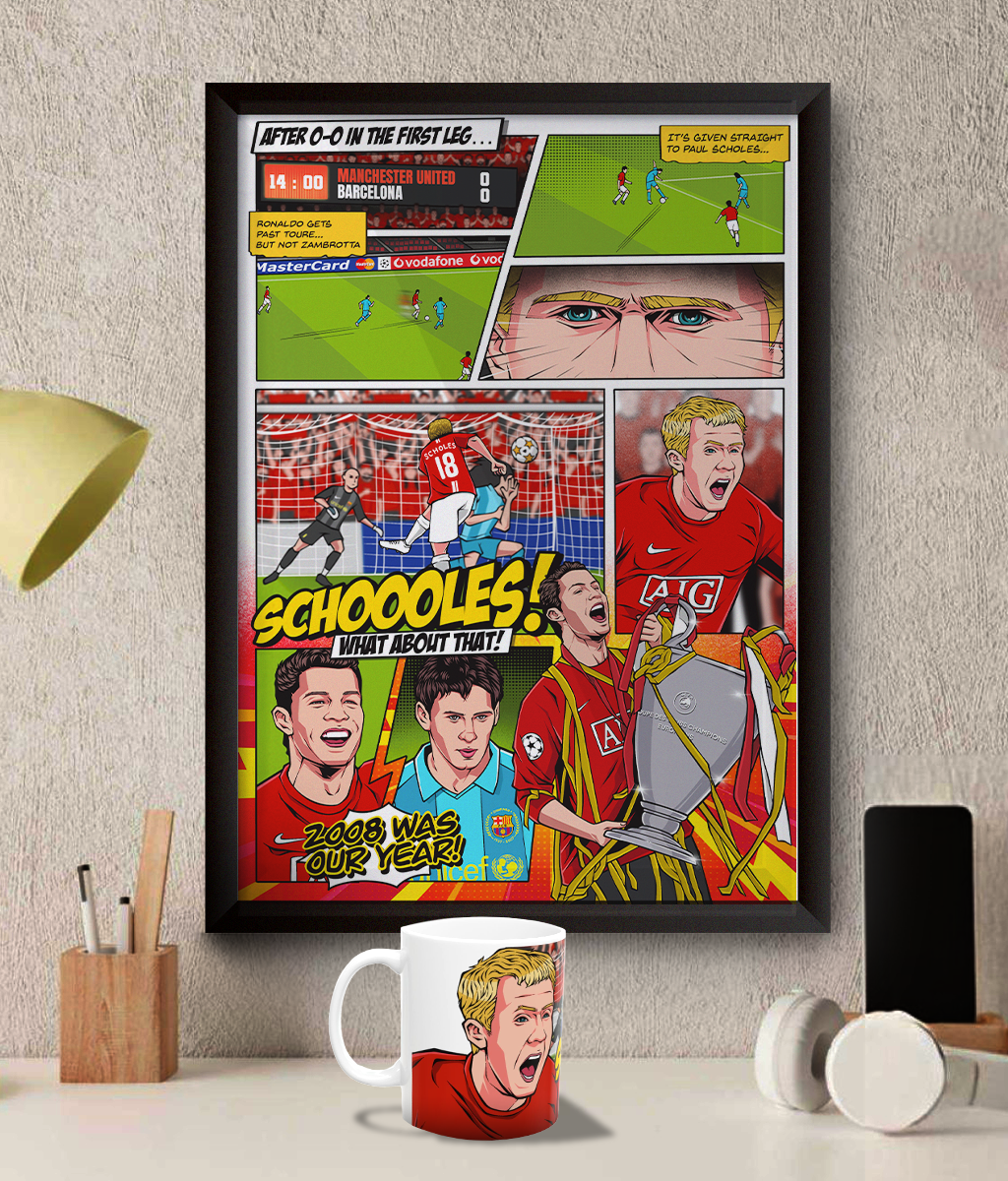 UCL 2008 Poster & Mug Bundle